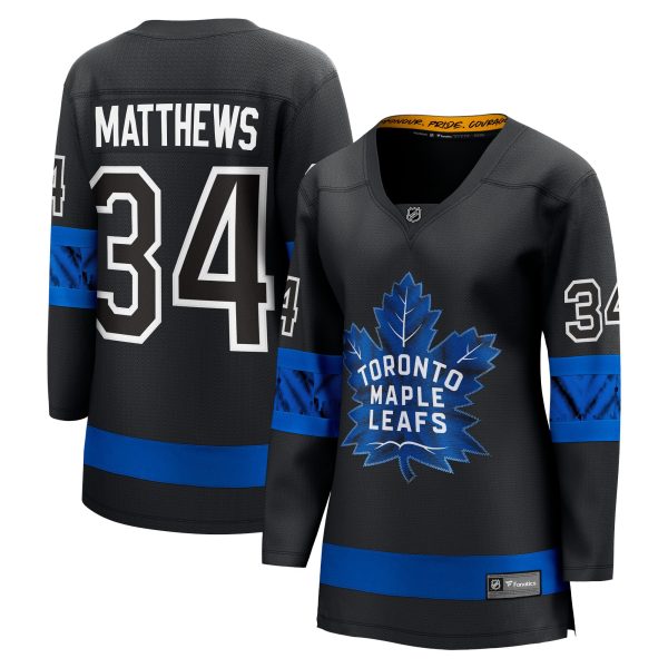 women8217s fanatics auston matthews black toronto maple leafs alternate premier breakaway reversible player jersey – Vancouver Canucks Jerseys and Headwear Collection