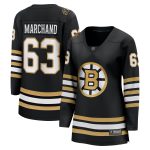 women8217s fanatics brad marchand black boston bruins 100th anniversary premier breakaway player jersey – Vancouver Canucks Jerseys and Headwear Collection