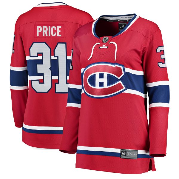 women8217s fanatics carey price red montreal canadiens home breakaway player jersey – Vancouver Canucks Jerseys and Headwear Collection