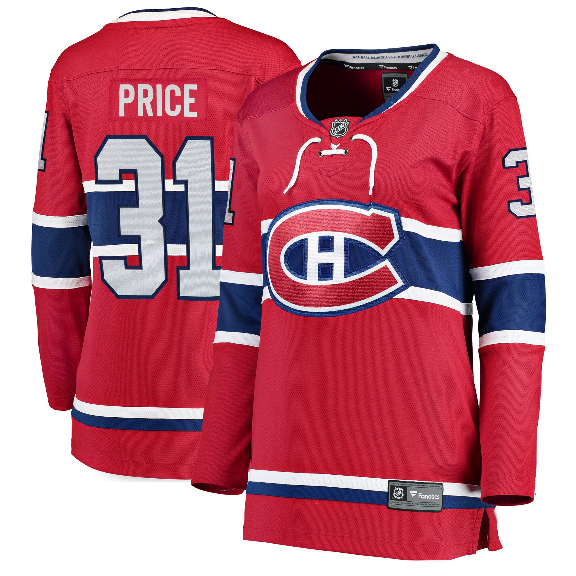 women8217s fanatics carey price red montreal canadiens home breakaway player jersey – Vancouver Canucks Jerseys and Headwear Collection