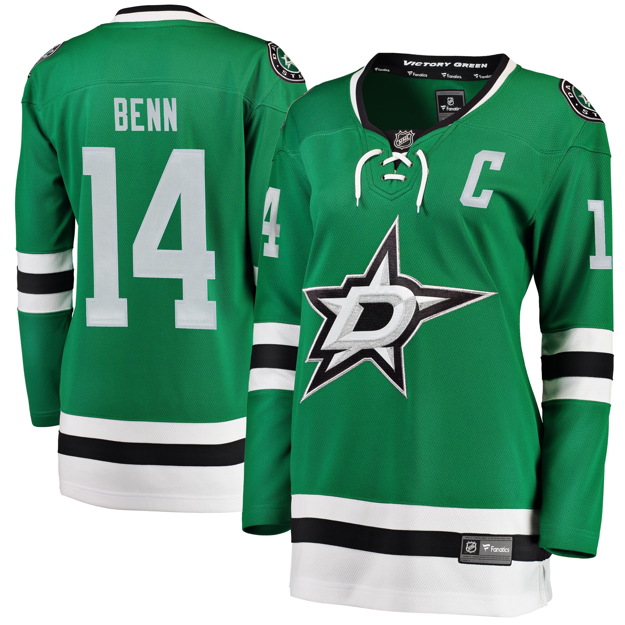 women8217s fanatics jamie benn green home breakaway player jersey – Vancouver Canucks Jerseys and Headwear Collection