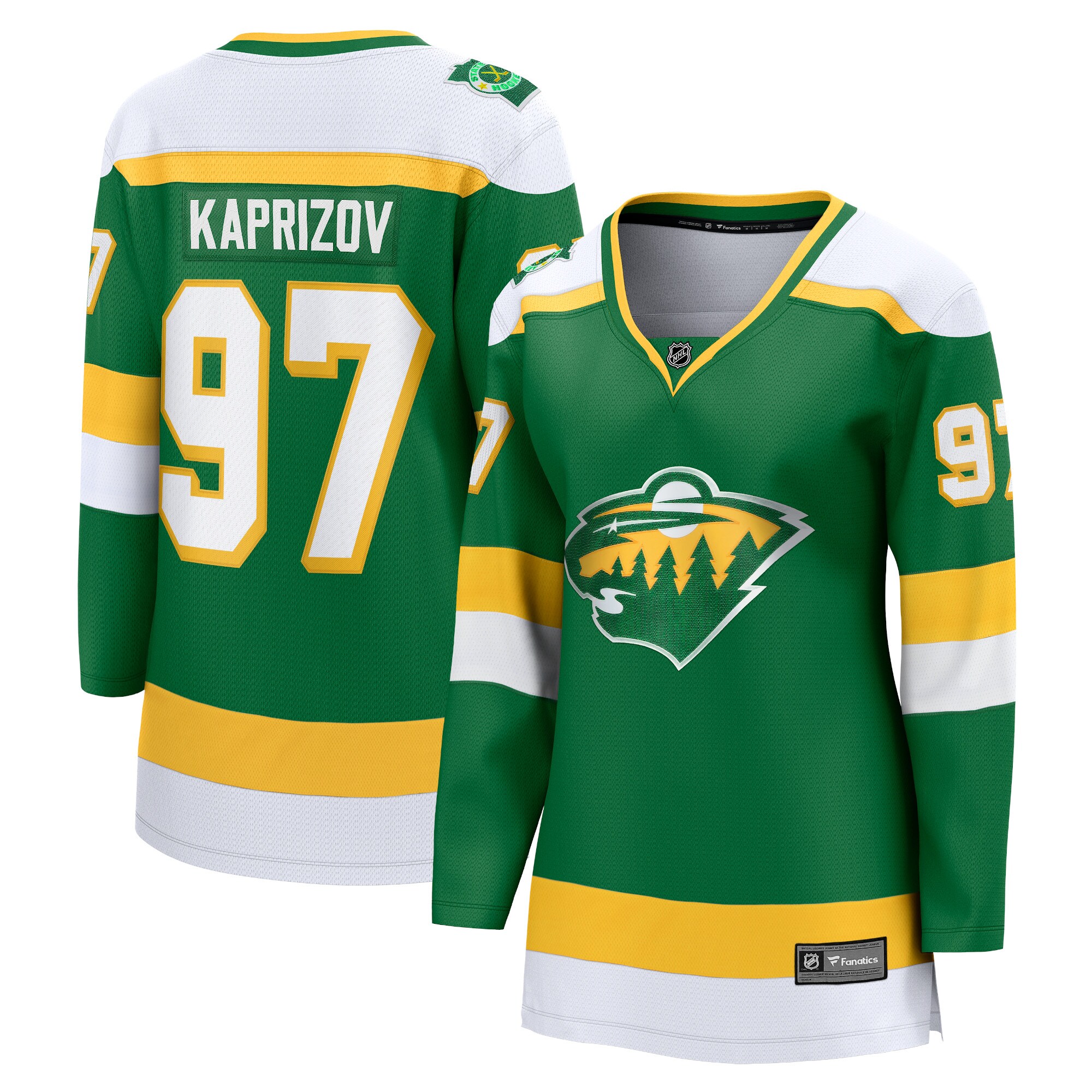 women8217s fanatics kirill kaprizov green minnesota wild alternate premier breakaway player jersey – Vancouver Canucks Jerseys and Headwear Collection