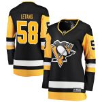 women8217s fanatics kris letang black home breakaway player jersey – Vancouver Canucks Jerseys and Headwear Collection