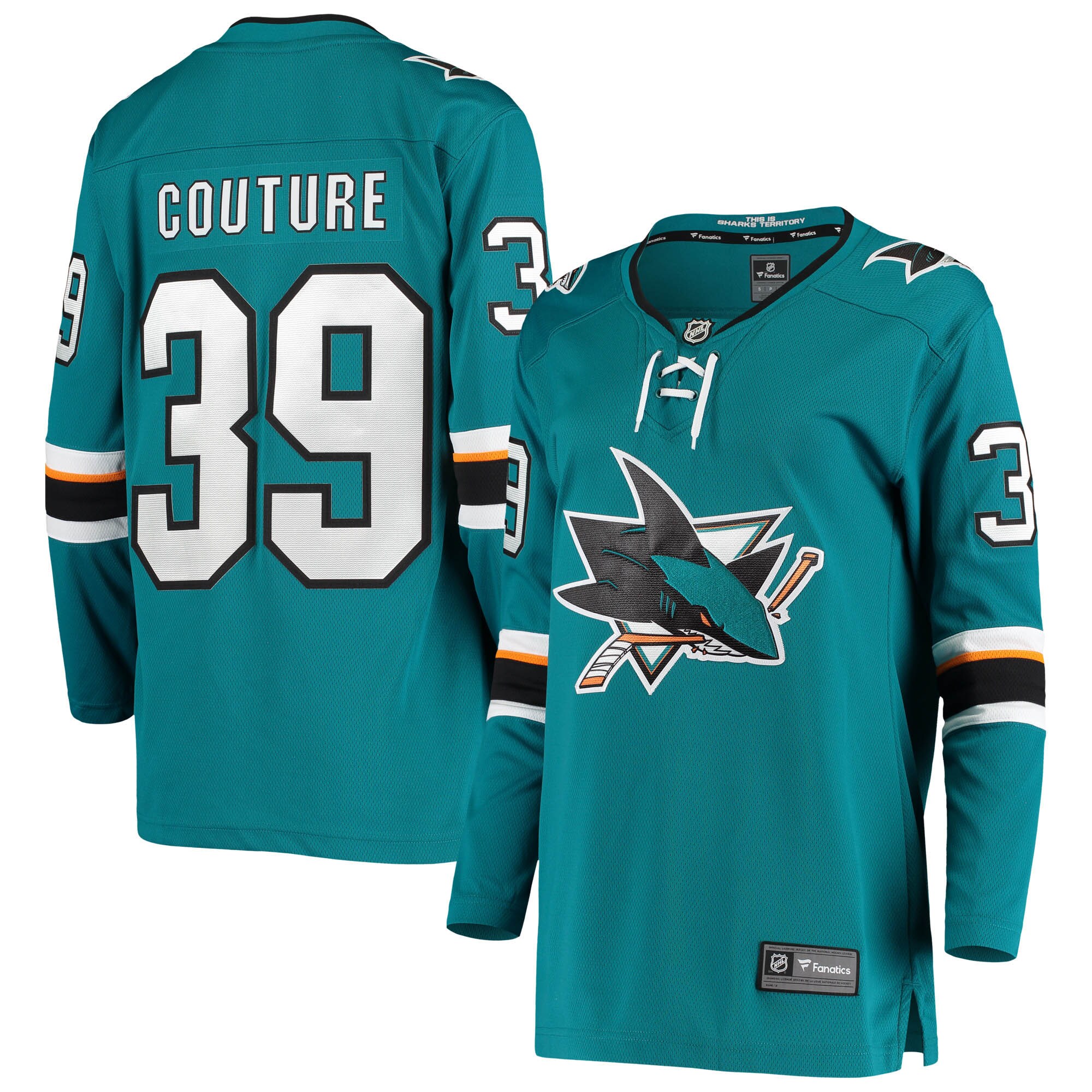 women8217s fanatics logan couture teal san jose sharks breakaway home player jersey – Vancouver Canucks Jerseys and Headwear Collection