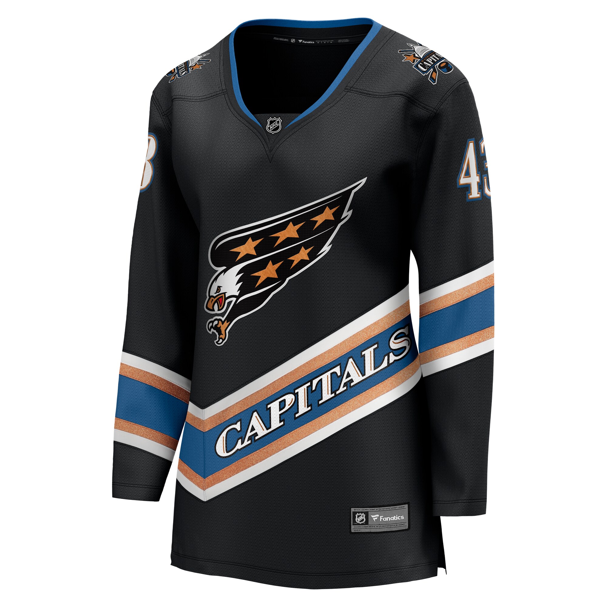 women8217s fanatics tom wilson black washington capitals alternate 50th anniversary premier breakaway player jersey – Vancouver Canucks Jerseys and Headwear Collection
