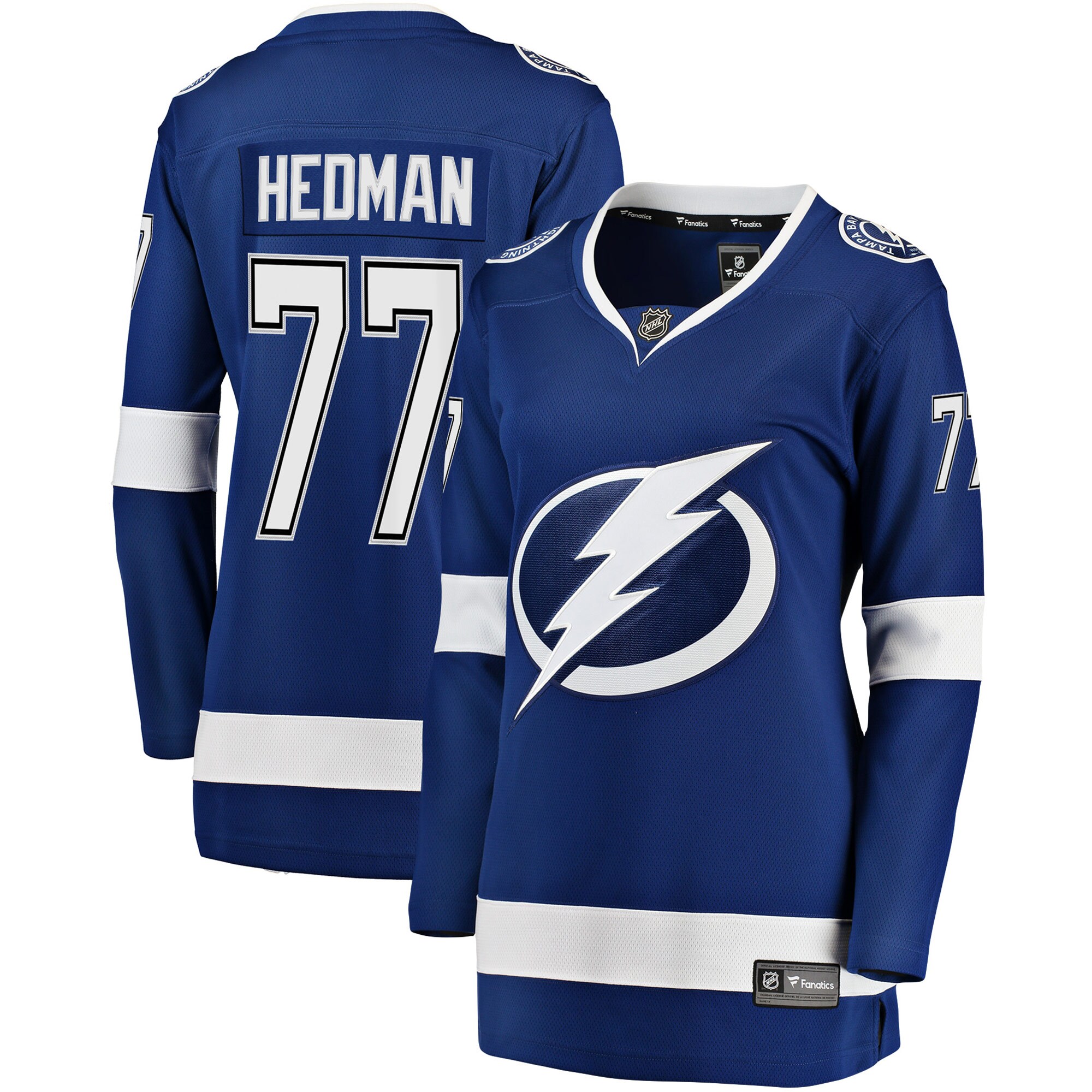 women8217s fanatics victor hedman blue tampa bay lightning premier breakaway player jersey – Vancouver Canucks Jerseys and Headwear Collection