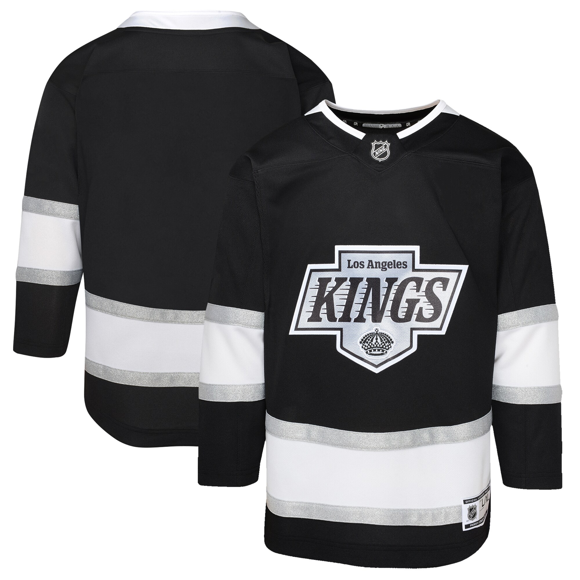 youth black los angeles kings home premier jersey – Vancouver Canucks Jerseys and Headwear Collection