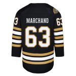 youth brad marchand black boston bruins 100th anniversary premier player jersey – Vancouver Canucks Jerseys and Headwear Collection