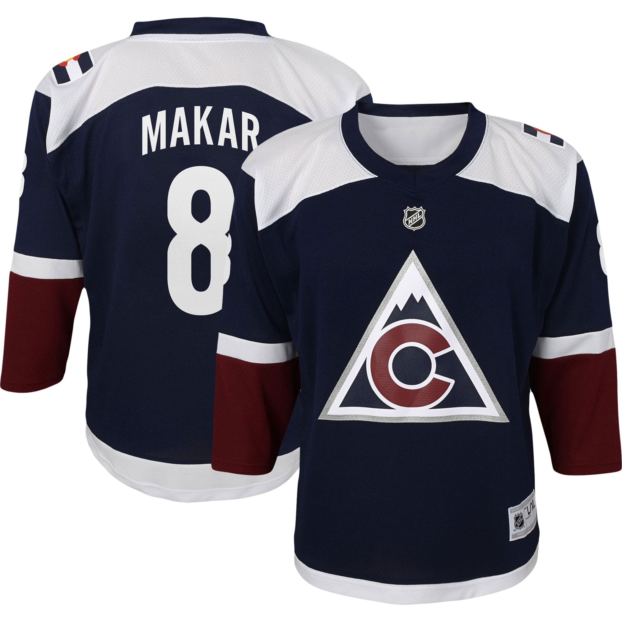 youth cale makar navy colorado avalanche replica player jersey – Vancouver Canucks Jerseys and Headwear Collection