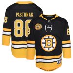 youth david pastrnak black boston bruins 100th anniversary premier player jersey – Vancouver Canucks Jerseys and Headwear Collection