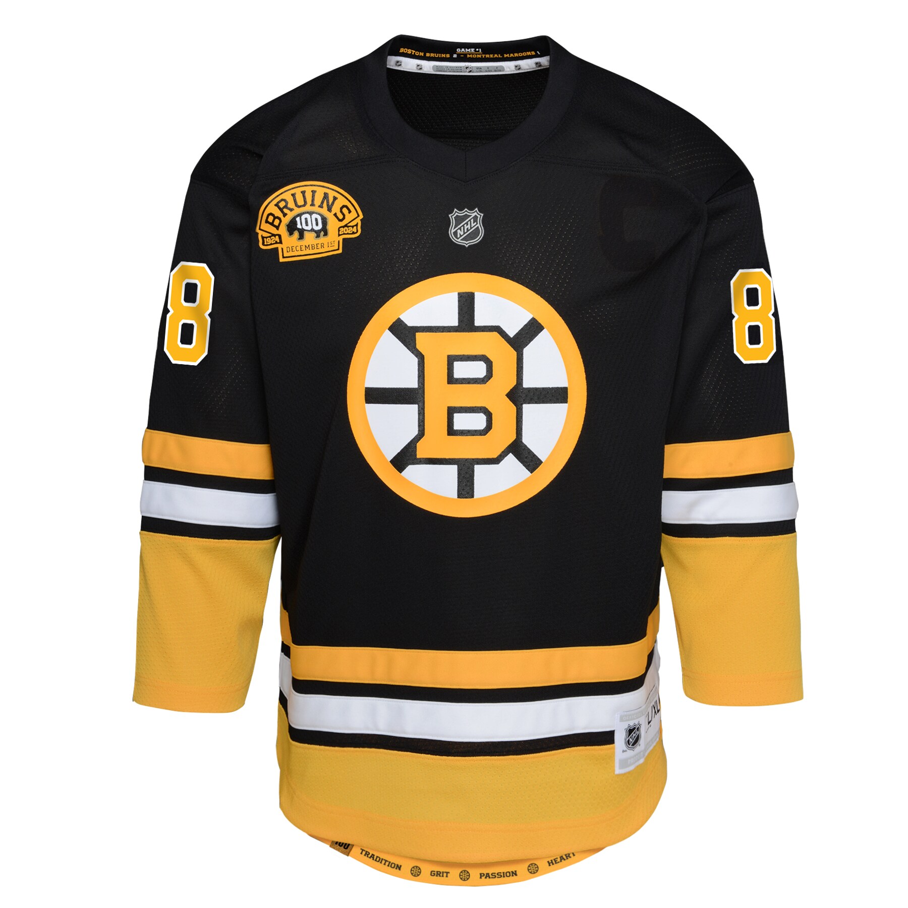 youth david pastrnak black boston bruins 100th anniversary replica player jersey – Vancouver Canucks Jerseys and Headwear Collection