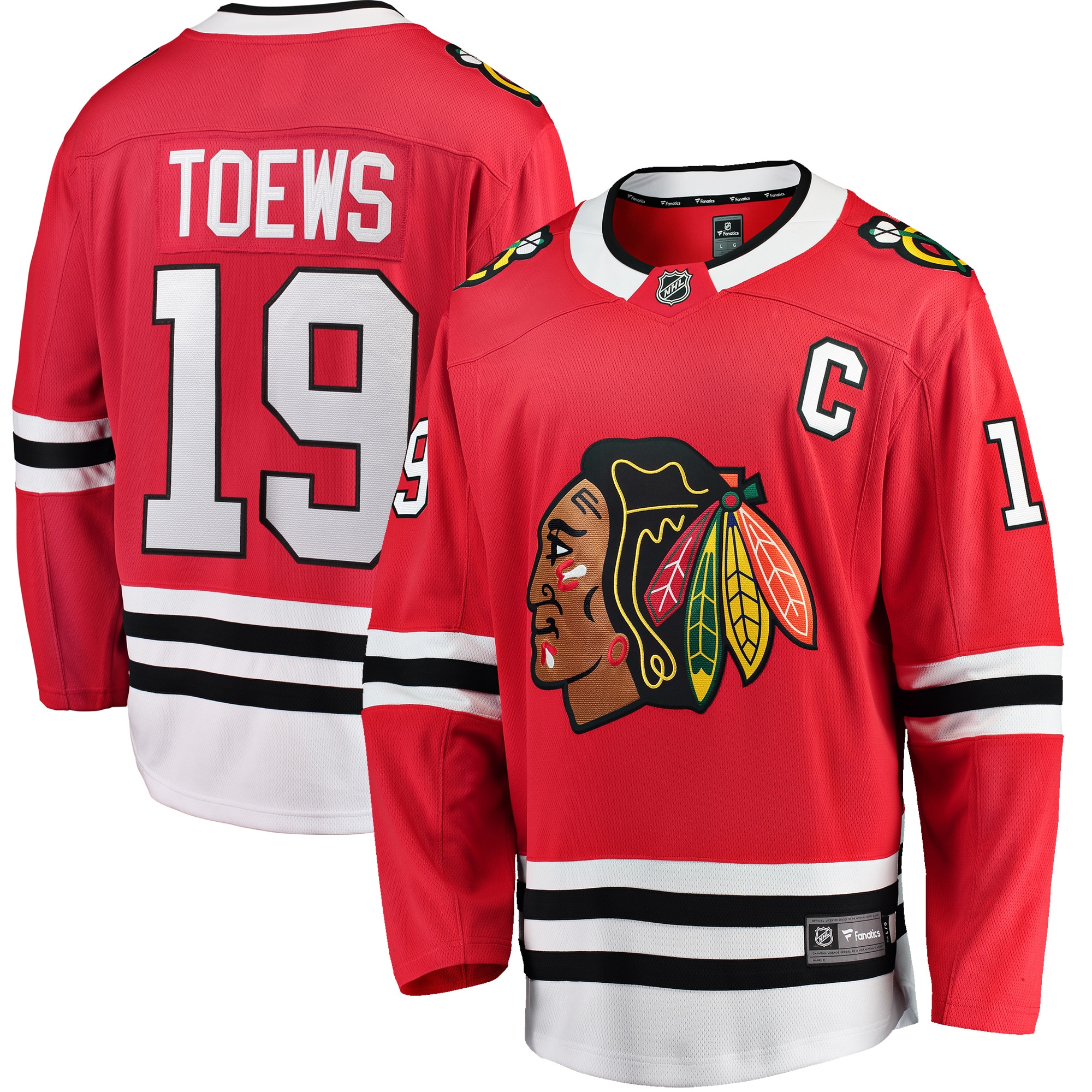 youth fanatics jonathan toews red chicago blackhawks home breakaway player jersey – Vancouver Canucks Jerseys and Headwear Collection