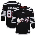 youth jack hughes black new jersey devils alternate premier player jersey – Vancouver Canucks Jerseys and Headwear Collection