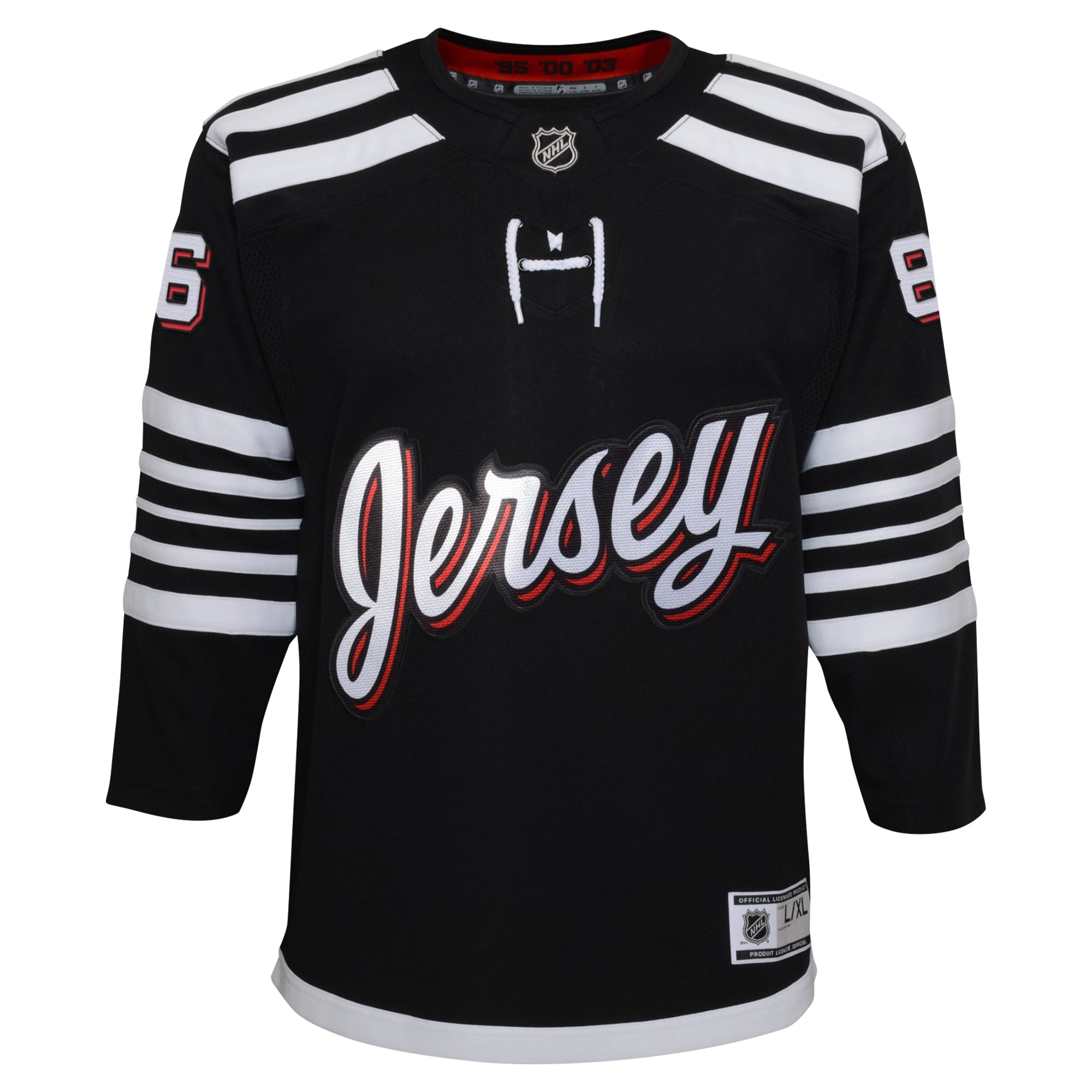 youth jack hughes black new jersey devils alternate premier player jersey – Vancouver Canucks Jerseys and Headwear Collection