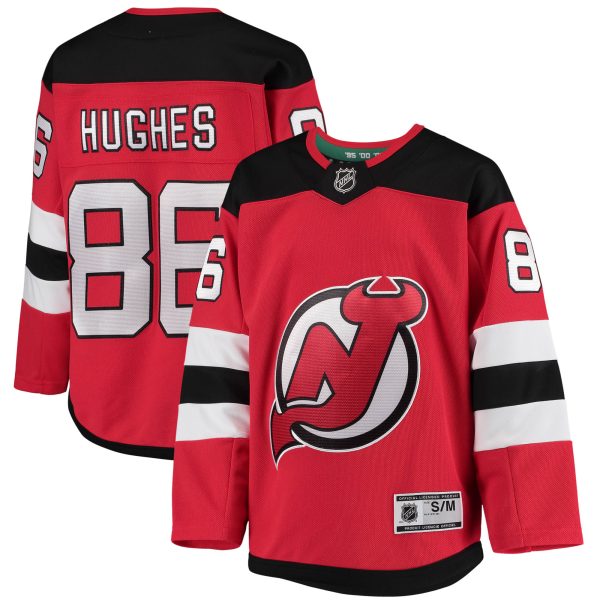 youth jack hughes red new jersey devils home premier player jersey – Vancouver Canucks Jerseys and Headwear Collection