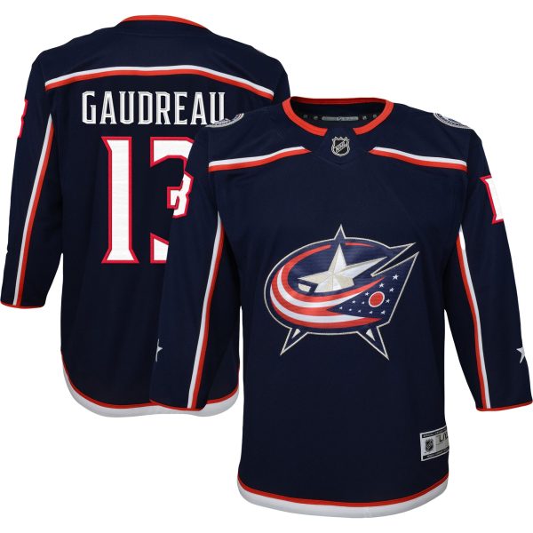 youth johnny gaudreau navy columbus blue jackets 202223 premier player jersey – Vancouver Canucks Jerseys and Headwear Collection