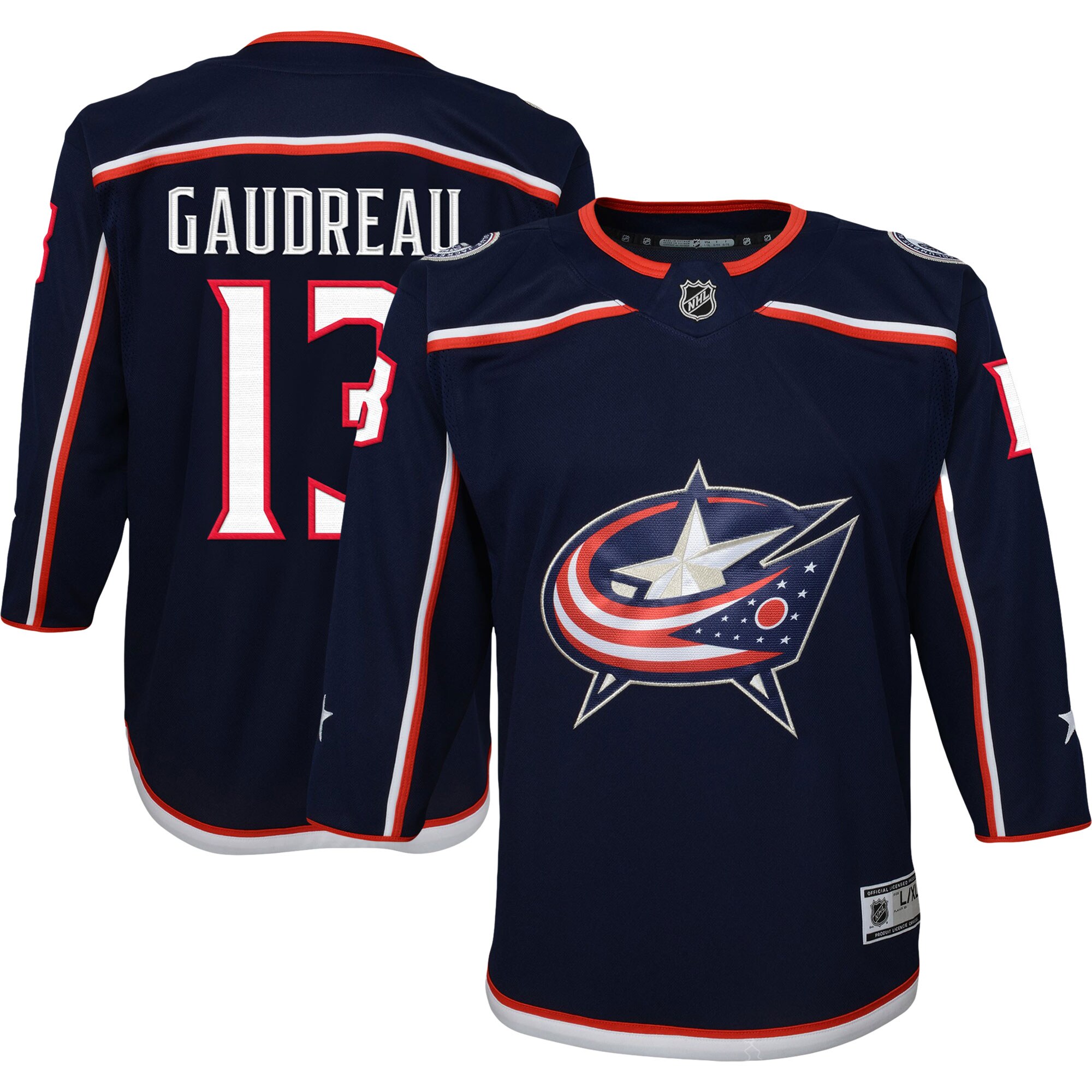 youth johnny gaudreau navy columbus blue jackets 202223 premier player jersey – Vancouver Canucks Jerseys and Headwear Collection