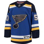youth jordan binnington blue st. louis blues home premier player jersey – Vancouver Canucks Jerseys and Headwear Collection
