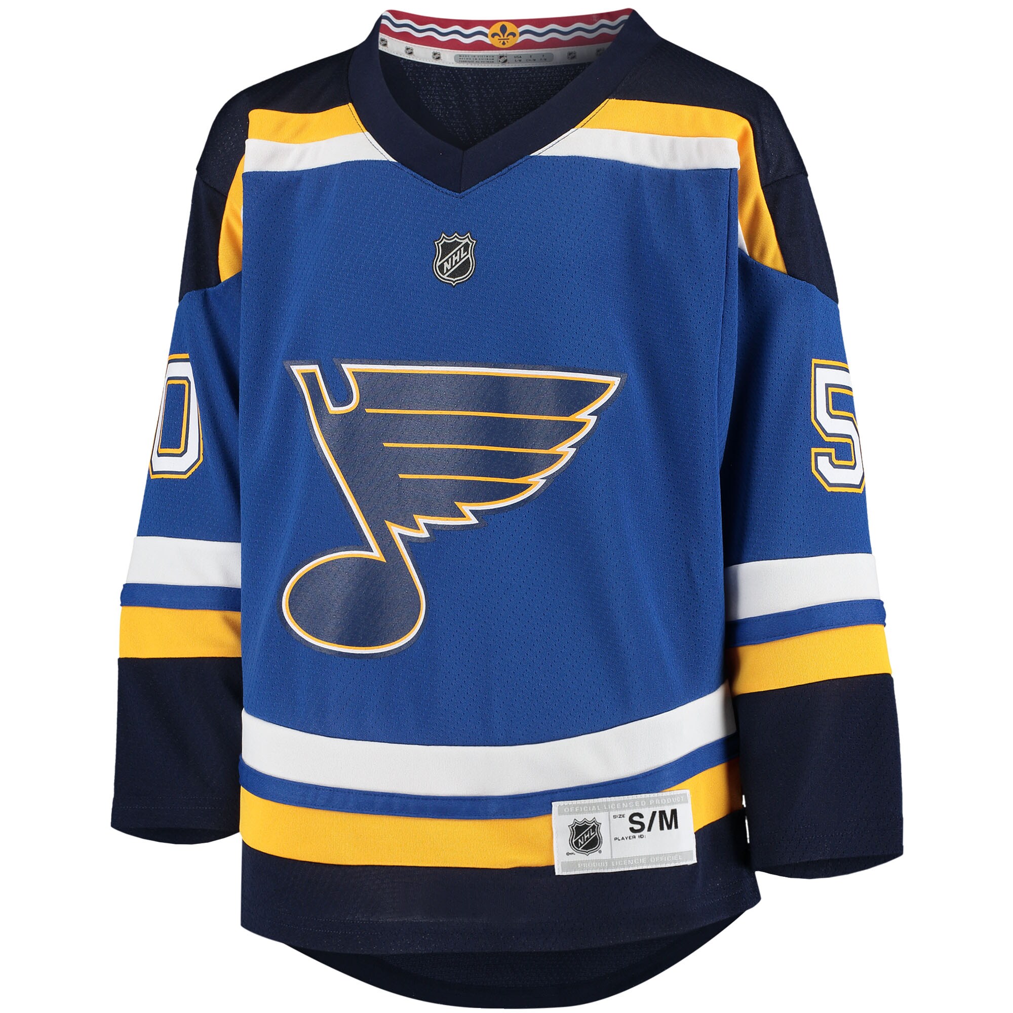 youth jordan binnington blue st. louis blues home replica player jersey – Vancouver Canucks Jerseys and Headwear Collection
