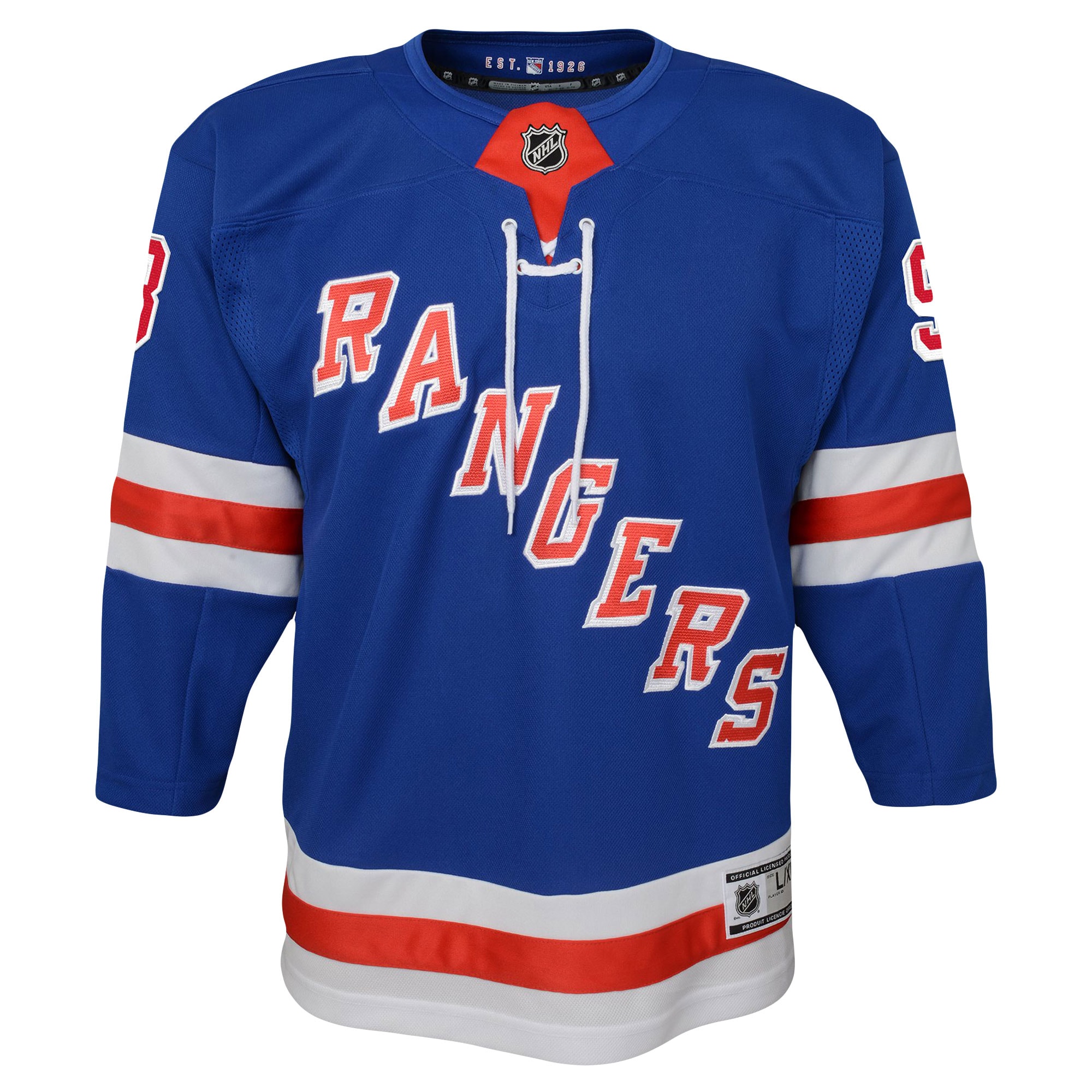 youth mika zibanejad blue new york rangers home premier player jersey – Vancouver Canucks Jerseys and Headwear Collection
