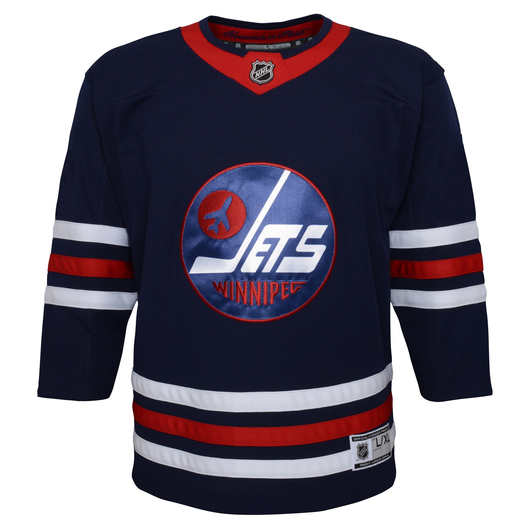 youth navy winnipeg jets 202122 alternate premier jersey – Vancouver Canucks Jerseys and Headwear Collection