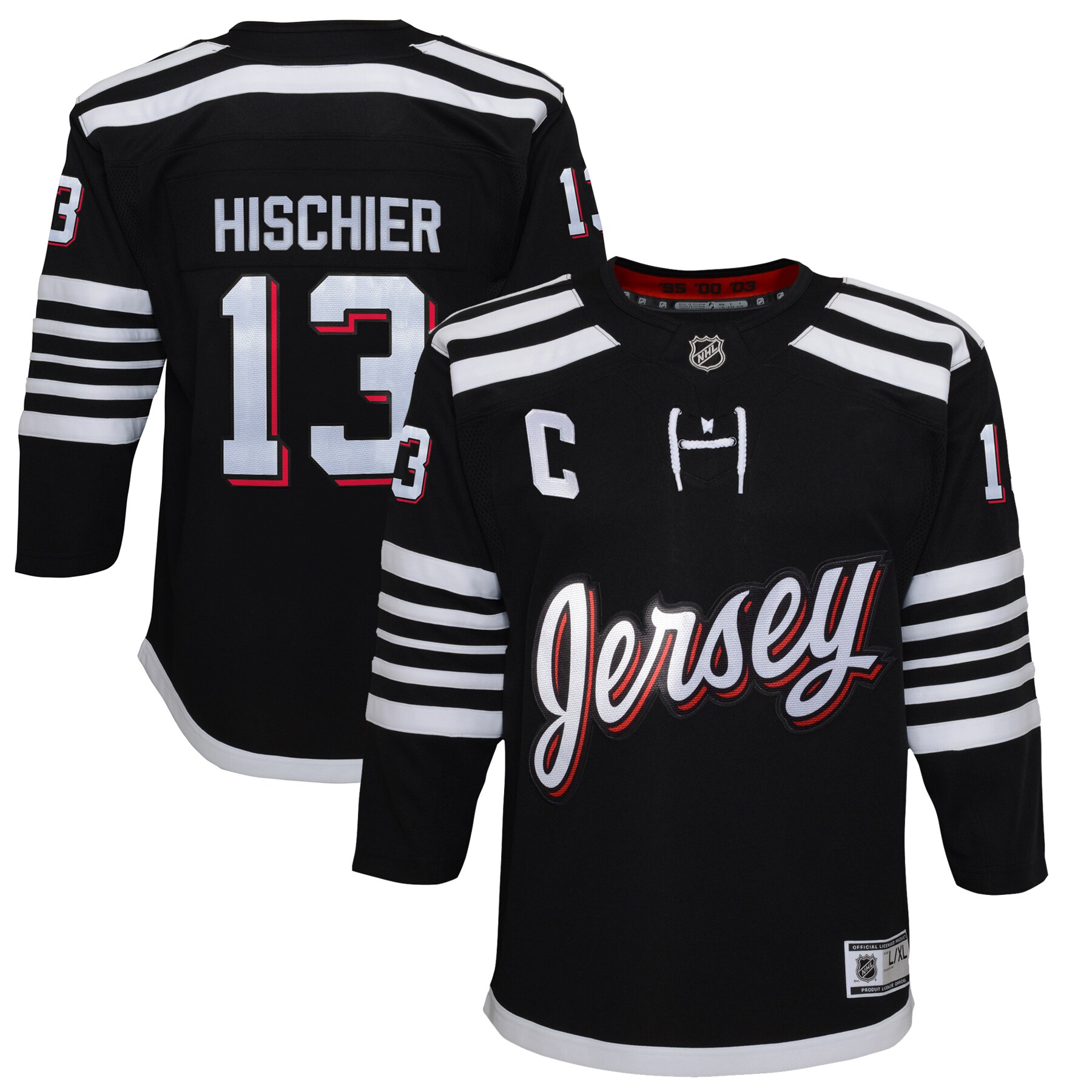 youth nico hischier black new jersey devils 202122 alternate premier player jersey – Vancouver Canucks Jerseys and Headwear Collection