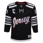 youth nico hischier black new jersey devils 202122 alternate premier player jersey – Vancouver Canucks Jerseys and Headwear Collection