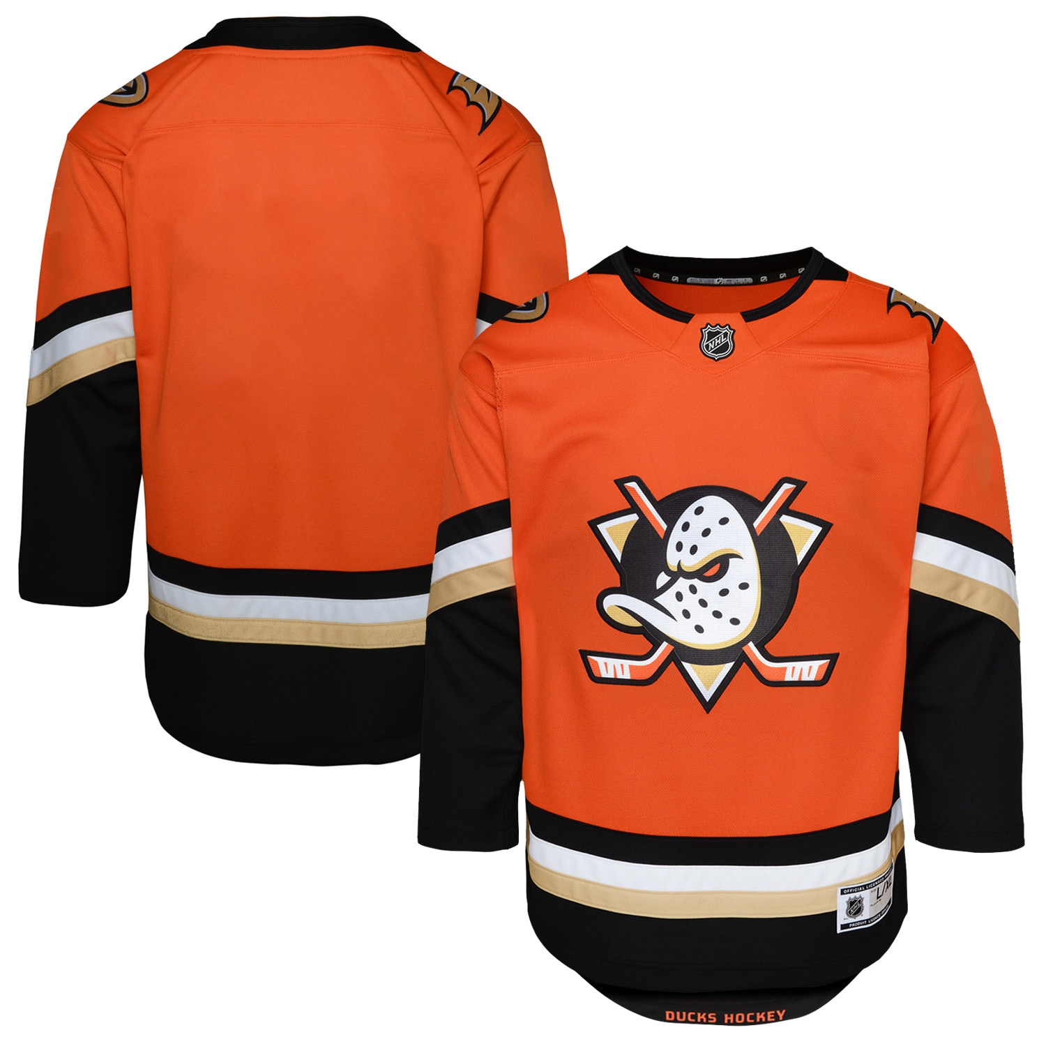youth orange anaheim ducks home premier jersey – Vancouver Canucks Jerseys and Headwear Collection