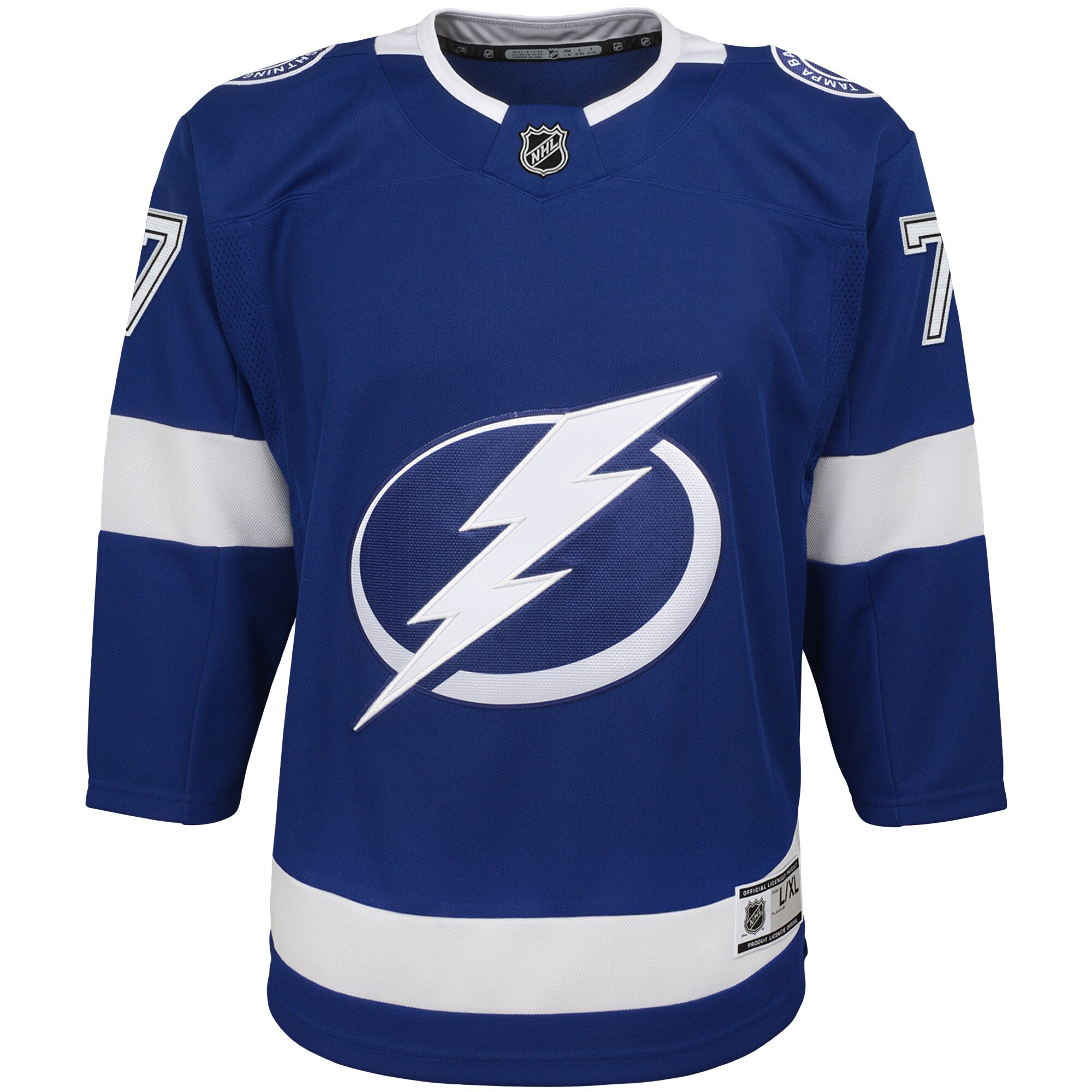 youth victor hedman blue tampa bay lightning home premier player jersey – Vancouver Canucks Jerseys and Headwear Collection